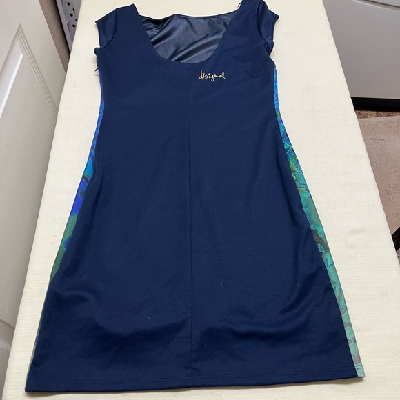 Desigual M blue/green walking all Together is more easy dress - Picture 9 of 14